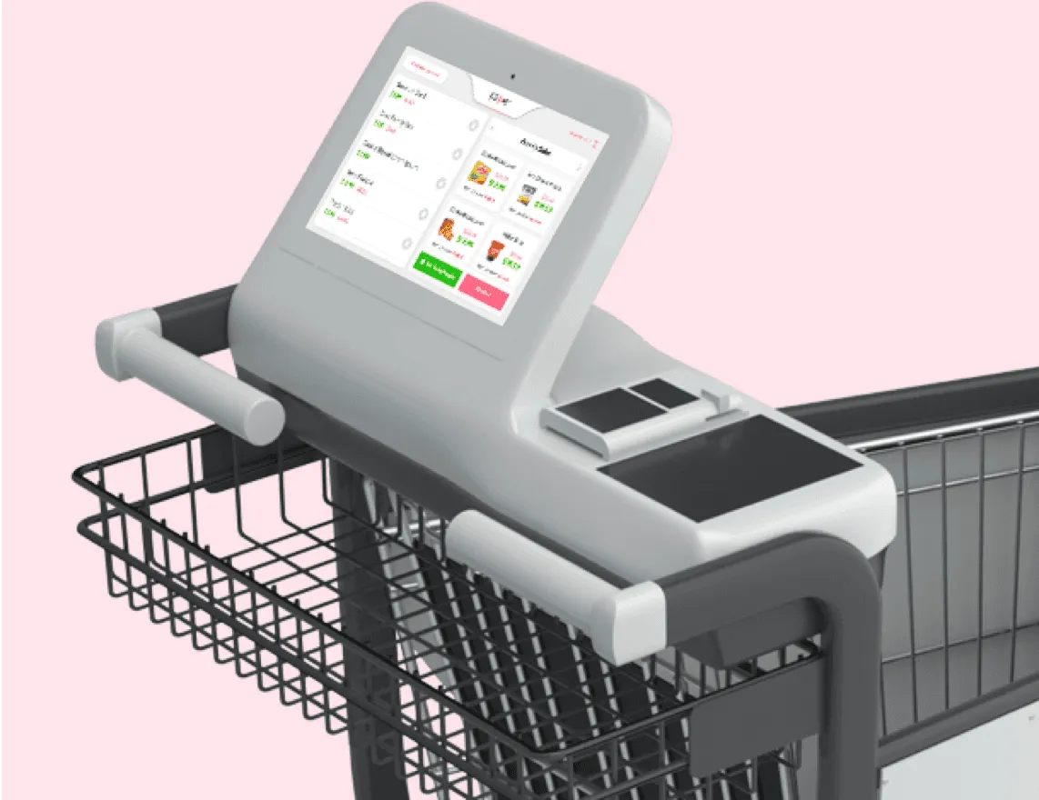 Caper AI smart shopping cart project preview